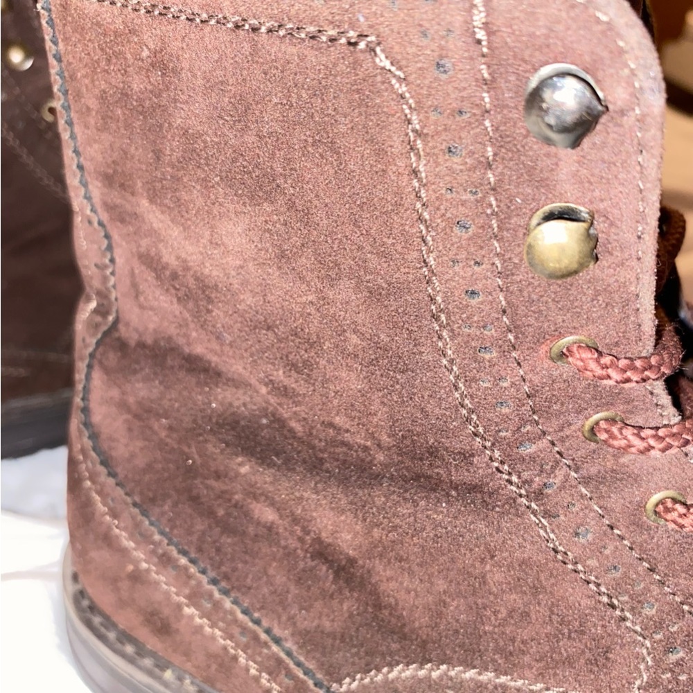 Braveman -Andretti Boots in a size 11, Color: Brown , SUEDE - Picture 6 of 12